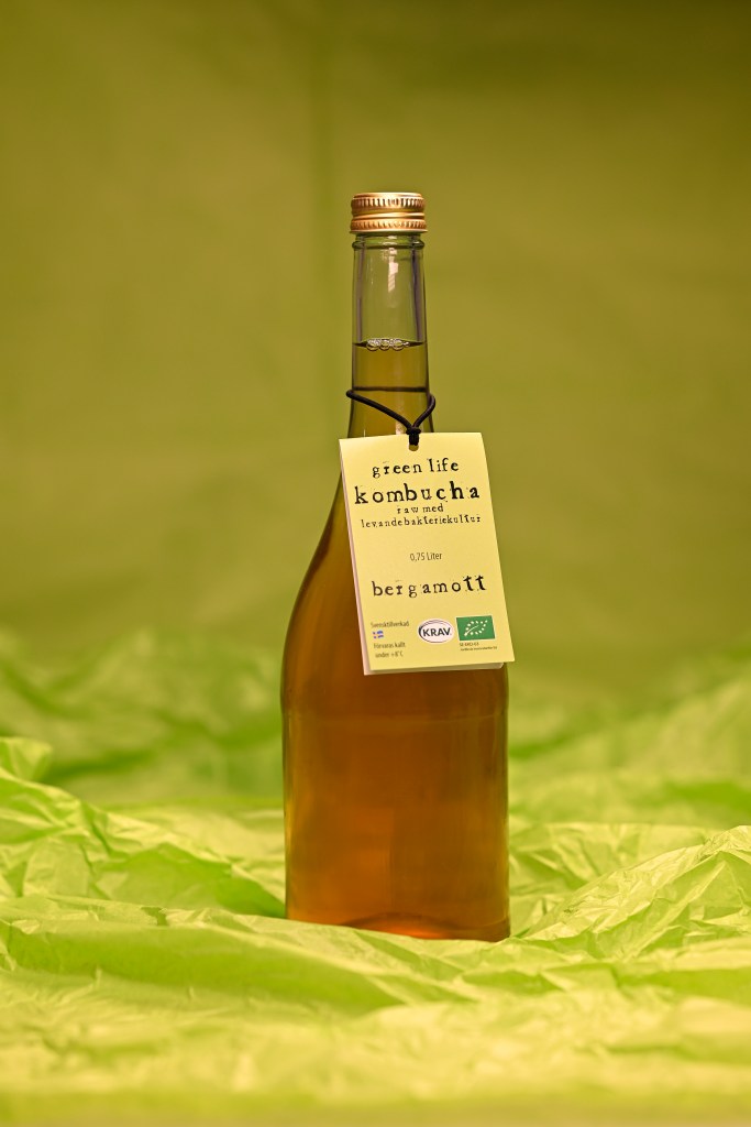 Kombucha bergamott 0,75 liter